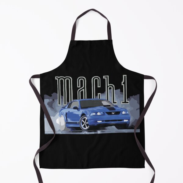 Item preview, Mach 1 Mustang Gt Sn95 Classic Retro New Edge Azure Blue designed and sold by PamPaulFlora.