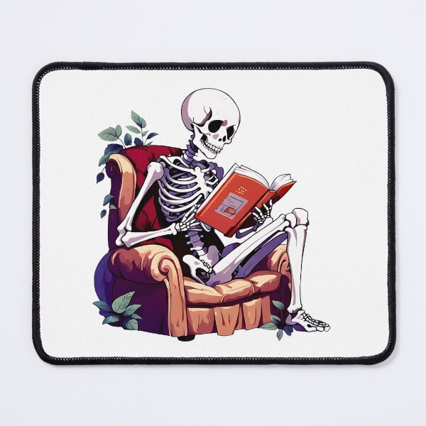 Item preview, Skeleton reading time designed and sold by CJdesignStudio.