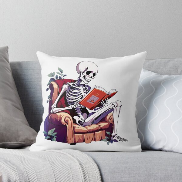 Item preview, Skeleton reading time designed and sold by CJdesignStudio.