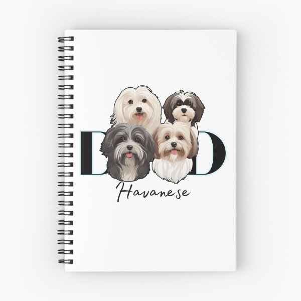 Item preview,   Minimalistic Aesthetic Dog Dad of four Havanese Dog  designed and sold by GoodyPaws.