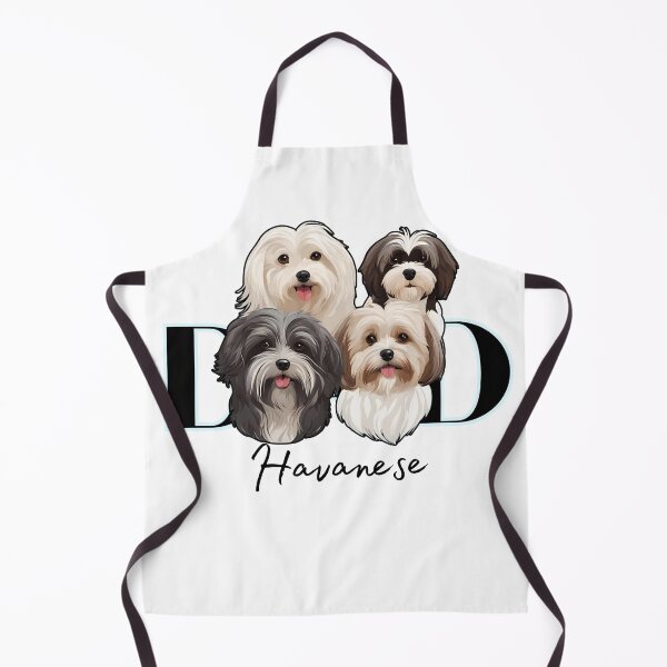 Item preview, Minimalistic Aesthetic Dog Dad of four Havanese Dog designed and sold by GoodyPaws.