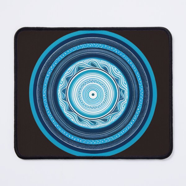 Item preview, Blue circles designed and sold by Rocklights.