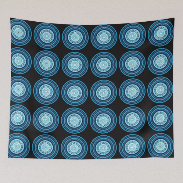 Item preview, Blue circles designed and sold by Rocklights.