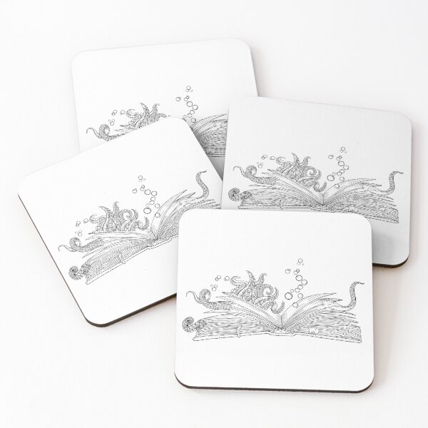 Item preview, Books and Monsters designed and sold by Blade & Bloom.