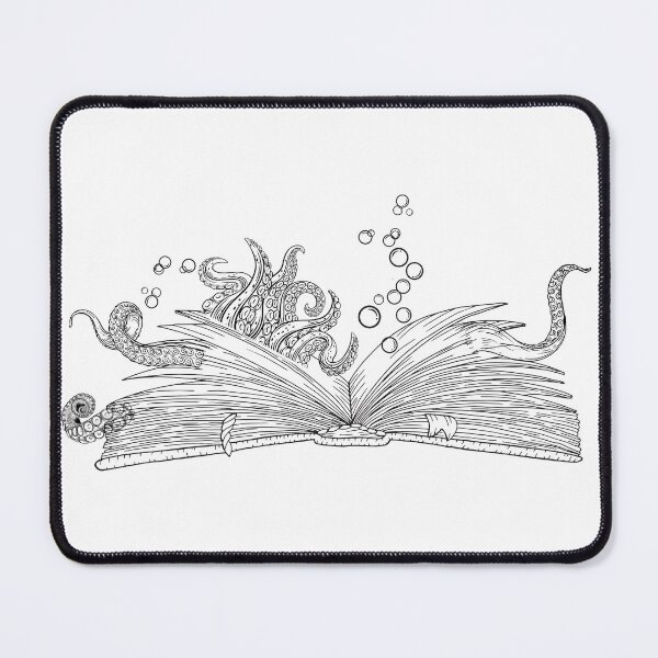 Item preview, Books and Monsters designed and sold by Blade & Bloom.