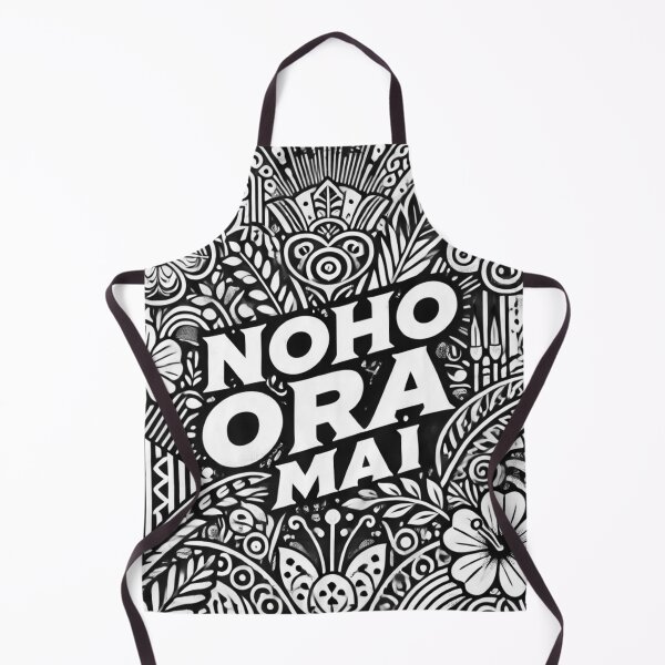 Item preview, Black & White "Noho ora mai"  designed and sold by Customisedartnz.