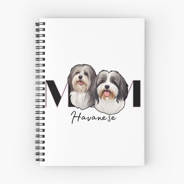 Item preview, Minimalistic Aesthetic Dog Mom of two Havanese Dog  designed and sold by GoodyPaws.
