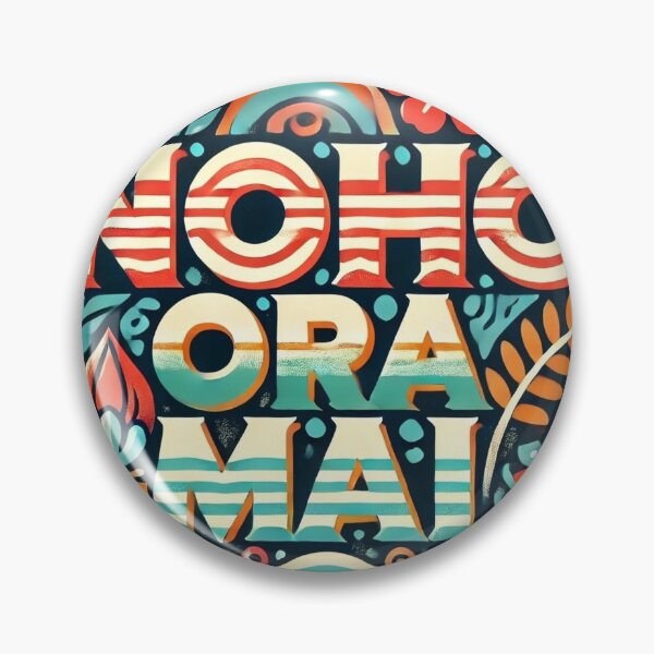 Item preview, Colourful "Noho ora mai"  designed and sold by Customisedartnz.