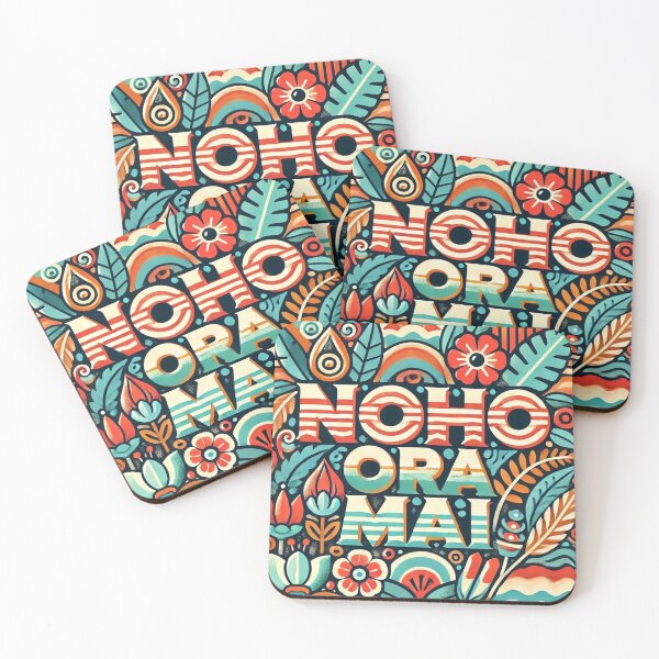 Item preview, Colourful "Noho ora mai"  designed and sold by Customisedartnz.