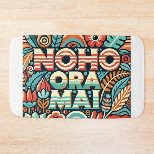 Item preview, Colourful "Noho ora mai"  designed and sold by Customisedartnz.