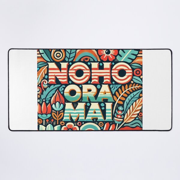 Item preview, Colourful "Noho ora mai" designed and sold by Customisedartnz.