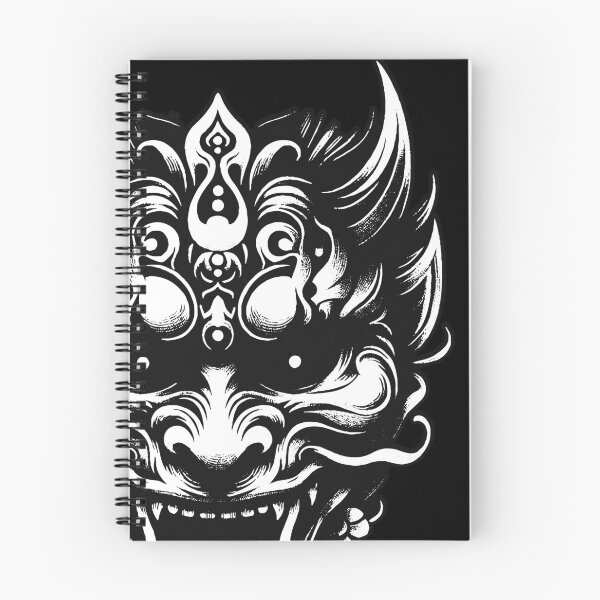 Item preview, Dark Hannya Mask Japanese Oni Oriental Art Tattoo Vintage Grunge designed and sold by MORSPECTIVE.