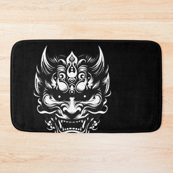 Item preview, Dark Hannya Mask Japanese Oni Oriental Art Tattoo Vintage Grunge designed and sold by MORSPECTIVE.