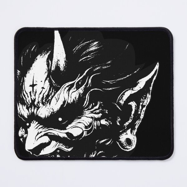 Item preview, Dark Hannya Mask Japanese Oni Oriental Art Tattoo Vintage Grunge designed and sold by MORSPECTIVE.