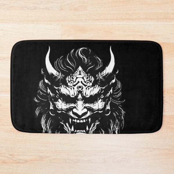 Item preview, Dark Hannya Mask Japanese Oni Oriental Art Tattoo Vintage Grunge designed and sold by MORSPECTIVE.