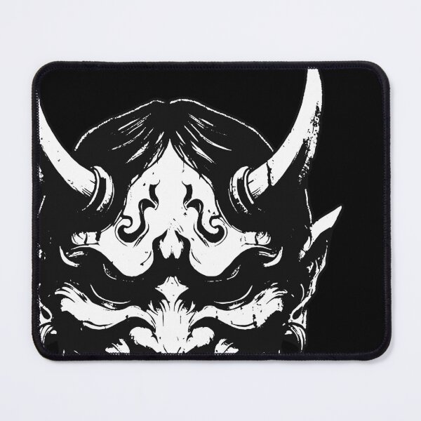 Item preview, Dark Hannya Mask Japanese Oni Oriental Art Tattoo Vintage Grunge designed and sold by MORSPECTIVE.