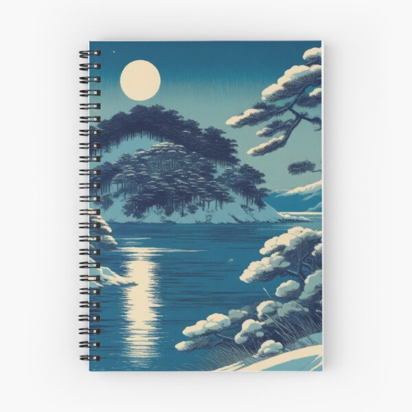Item preview, Hunkering Down at Kohun - A Contemporary Ukiyo-e Nature Landscape designed and sold by Kijiermono.