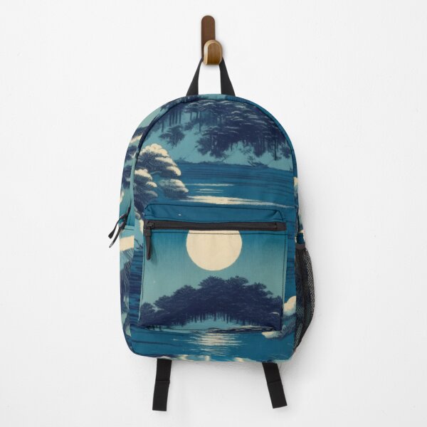 Item preview, Hunkering Down at Kohun - A Contemporary Ukiyo-e Nature Landscape designed and sold by Kijiermono.
