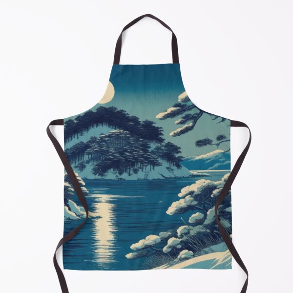 Item preview, Hunkering Down at Kohun - A Contemporary Ukiyo-e Nature Landscape designed and sold by Kijiermono.