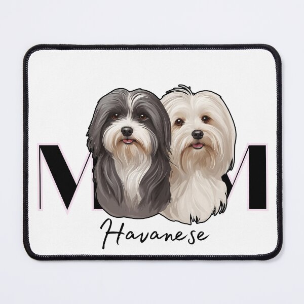 Item preview, Minimalistic Aesthetic Dog Mom of two Havanese Dog  designed and sold by GoodyPaws.