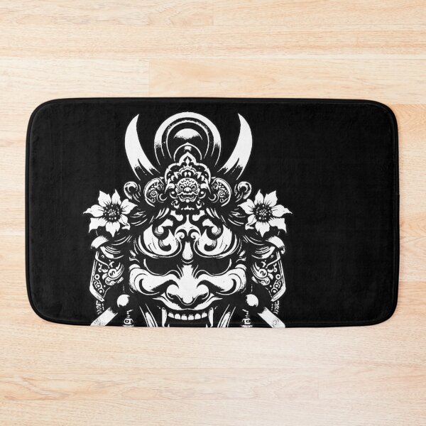 Item preview, Dark Hannya Mask Japanese Oni Oriental Art Tattoo Vintage Grunge designed and sold by MORSPECTIVE.