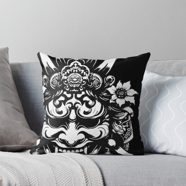 Item preview, Dark Hannya Mask Japanese Oni Oriental Art Tattoo Vintage Grunge designed and sold by MORSPECTIVE.