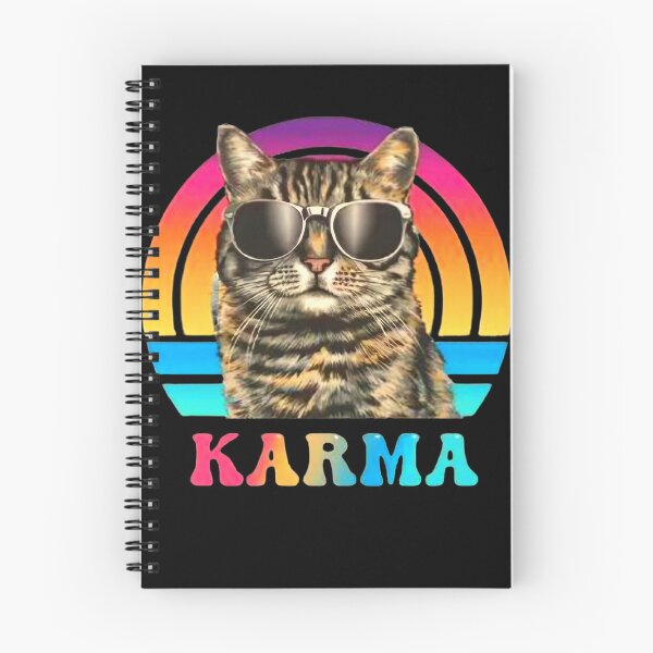 Item preview, karma funy cat lovers designed and sold by swiftbinaries.