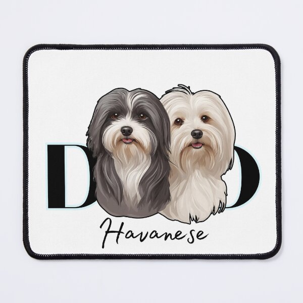 Item preview,  Minimalistic Aesthetic Dog Dad of two Havanese Dog  designed and sold by GoodyPaws.