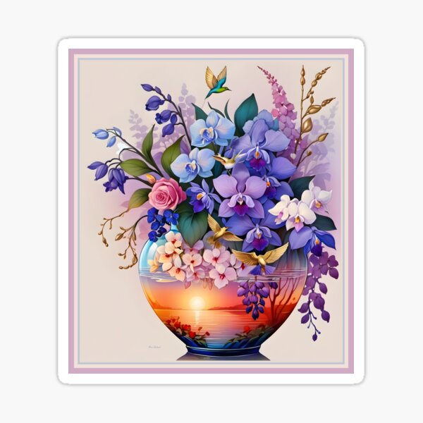 Item preview, The Vase of Orchids designed and sold by Nira Dabush.