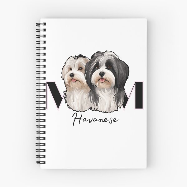 Item preview, Minimalistic Aesthetic Dog Mom of two Havanese Dog  designed and sold by GoodyPaws.