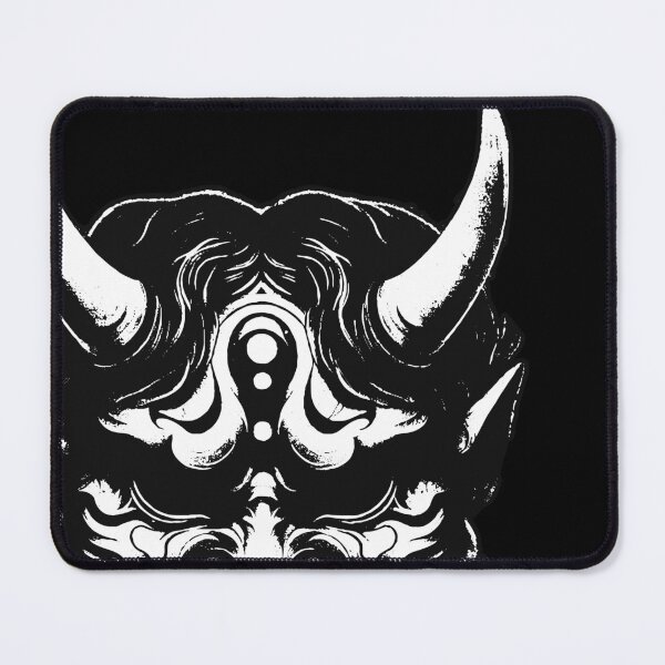 Item preview, Dark Hannya Mask Japanese Oni Oriental Art Tattoo Vintage Grunge designed and sold by MORSPECTIVE.
