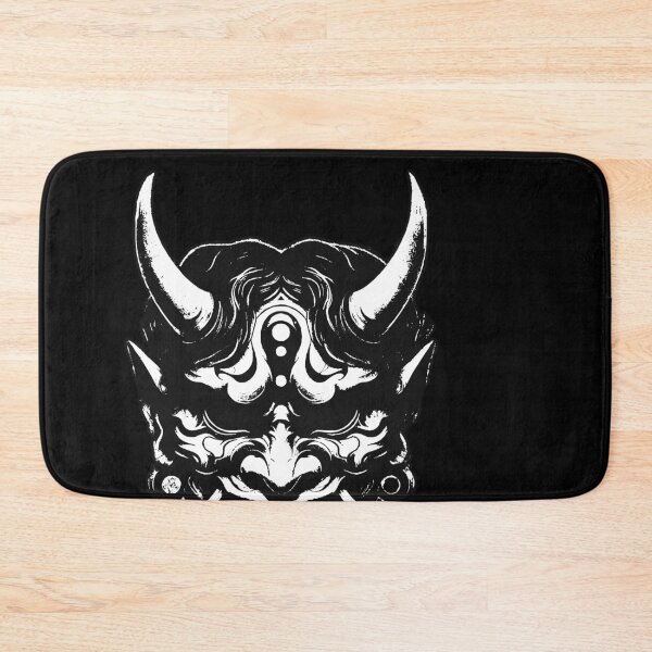 Item preview, Dark Hannya Mask Japanese Oni Oriental Art Tattoo Vintage Grunge designed and sold by MORSPECTIVE.