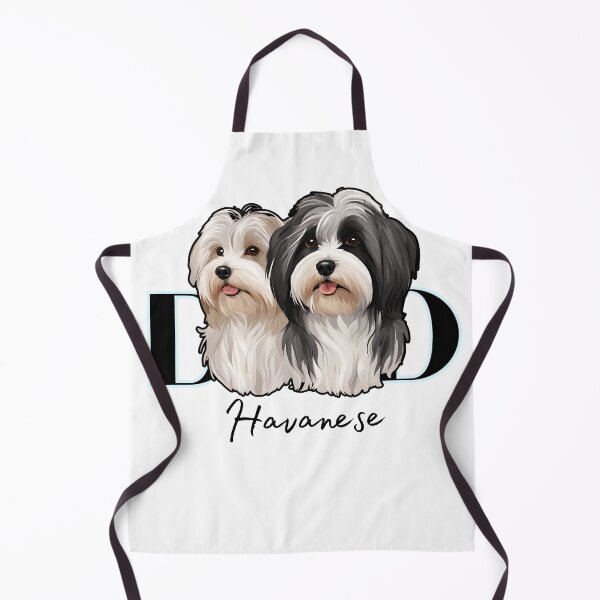 Item preview, Minimalistic Aesthetic Dog Dad of two Havanese Dog designed and sold by GoodyPaws.