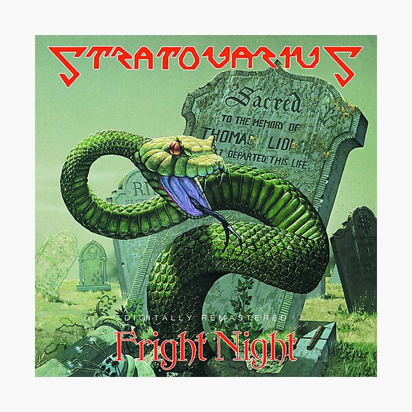 Item preview, Stratovarius - Fright Night album 1989 designed and sold by AyanaLine.