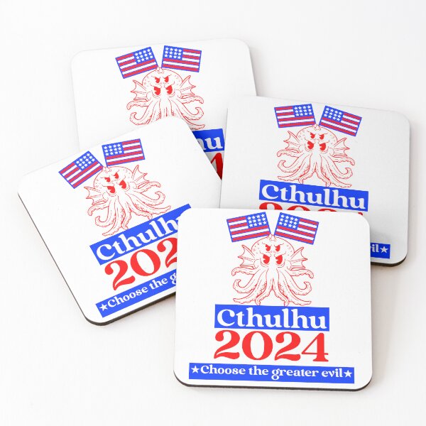 Item preview, Cthulhu President 2024- Choose the greater evil! designed and sold by Castle-Kojin.