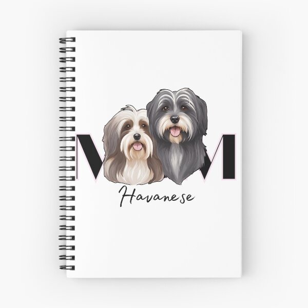 Item preview, Minimalistic Aesthetic Dog Mom of two Havanese Dog  designed and sold by GoodyPaws.