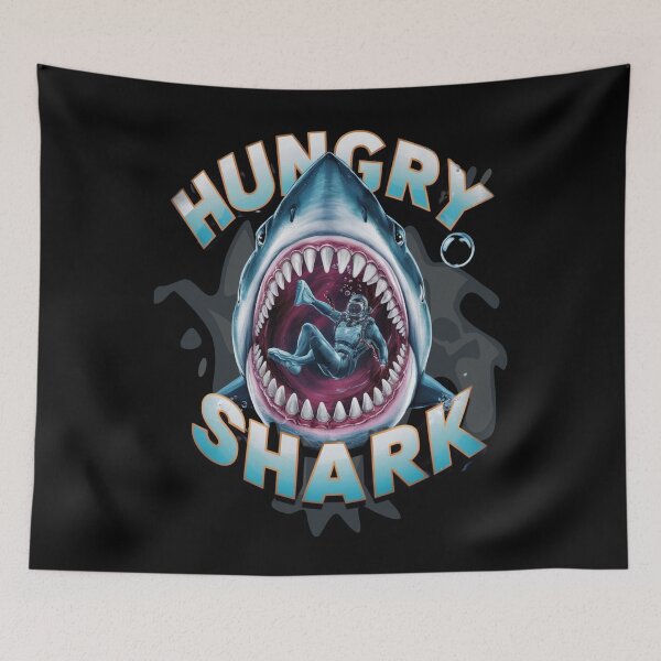 Item preview, Hungry shark designed and sold by JansenGS.