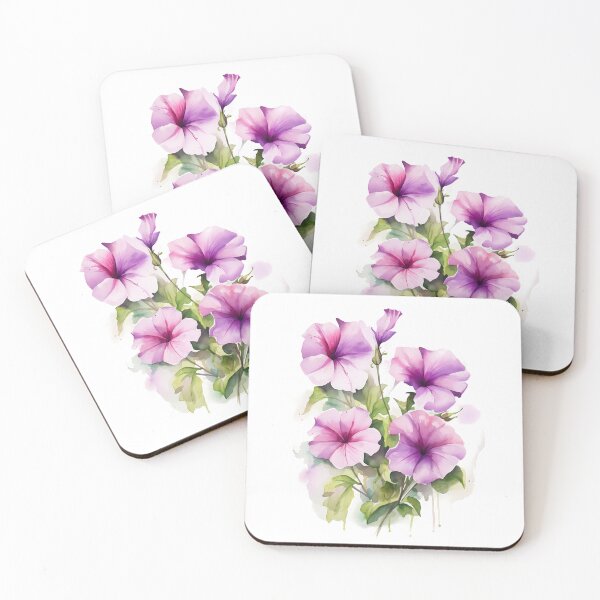 Item preview, Petunia Watercolor designed and sold by DerSenat.