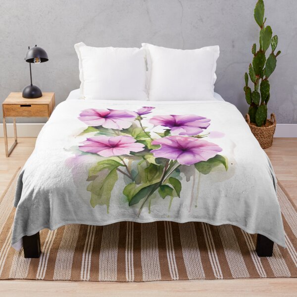 Item preview, Petunia Watercolor designed and sold by DerSenat.