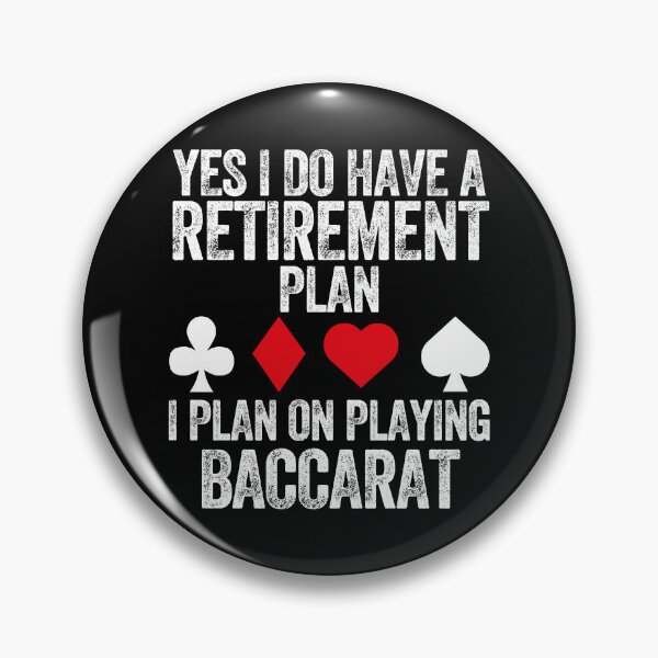 Item preview, Retirement Plan Baccarat Lover Casino Gambling Poker Cards Vegas designed and sold by w1ckerman.