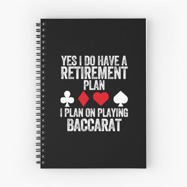 Item preview, Retirement Plan Baccarat Lover Casino Gambling Poker Cards Vegas designed and sold by w1ckerman.