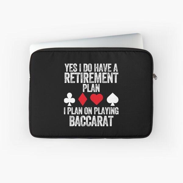 Item preview, Retirement Plan Baccarat Lover Casino Gambling Poker Cards Vegas designed and sold by w1ckerman.