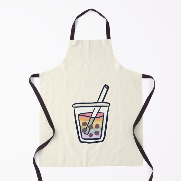 Item preview, Rainbow Boba illustration designed and sold by Artofmayara.