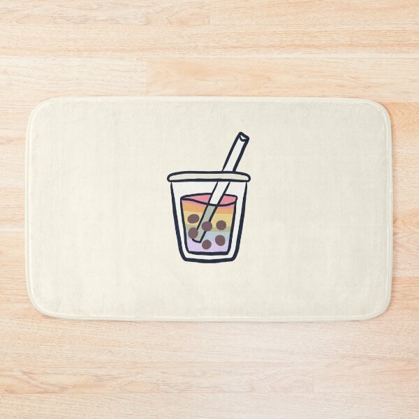 Item preview, Rainbow Boba illustration  designed and sold by Artofmayara.