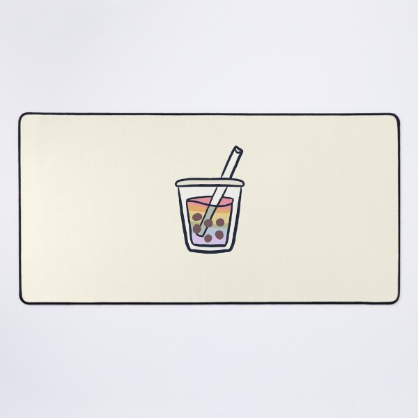 Item preview, Rainbow Boba illustration designed and sold by Artofmayara.