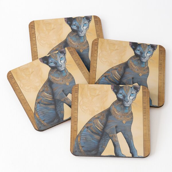 Item preview, Temple Guardian Sphinx designed and sold by purrfect pattern.