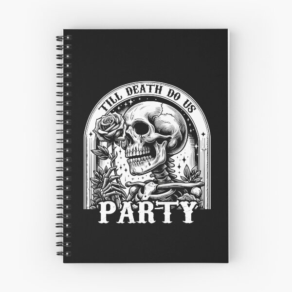 Artikelvorschau, Til Death Do Us Party Bride Or Die Bachelorette entworfen und verkauft von Dressed For Duty.