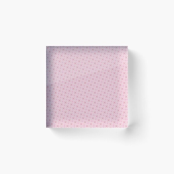Item preview, Geometric Dusky Rose Colorful Diamond Checkerboard designed and sold by Triplicate Limited.