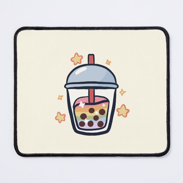Item preview, Rainbow Boba drawing designed and sold by Artofmayara.