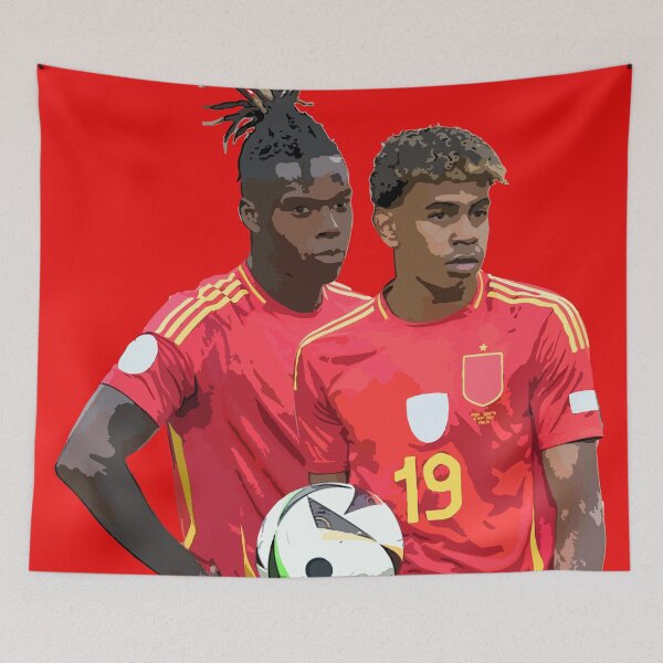 Item preview, Nico Williams & Lamine Yamal designed and sold by raffrasta.